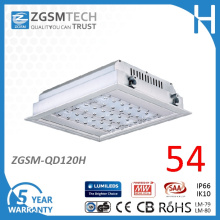 Ce Listed Waterproof 120W 110lm/W CRI70 LED Gas Station Light
